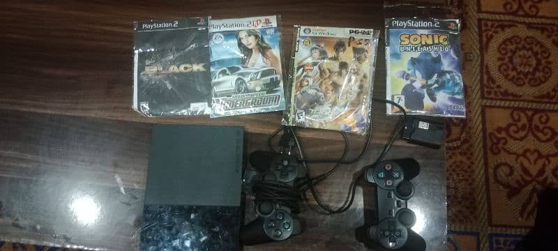 PLAYSTATION 2 ON SALE NEW ONLY ONE TIME OPEN AND with box 7