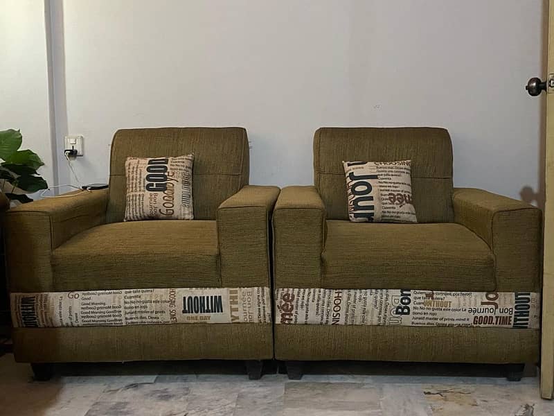 Sofa 5 Seater with Settee (urgent sale) 1