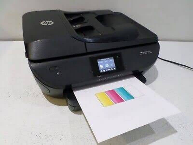 HP 5740 Wi-Fi  printer colour black print all in one printer 3
