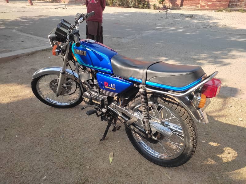 Yamaha rx115 new paint A1 condition smart card my name 0