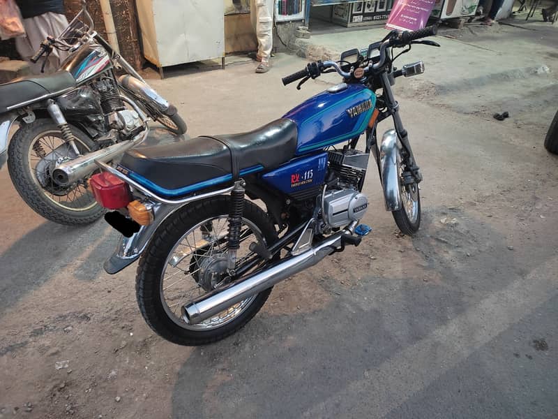 Yamaha rx115 new paint A1 condition smart card my name 1