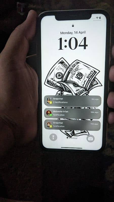 iphone 11 white color 64 GB Non PTA Exchange possible with good phones 2