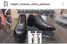 3 inches height increase shoes
