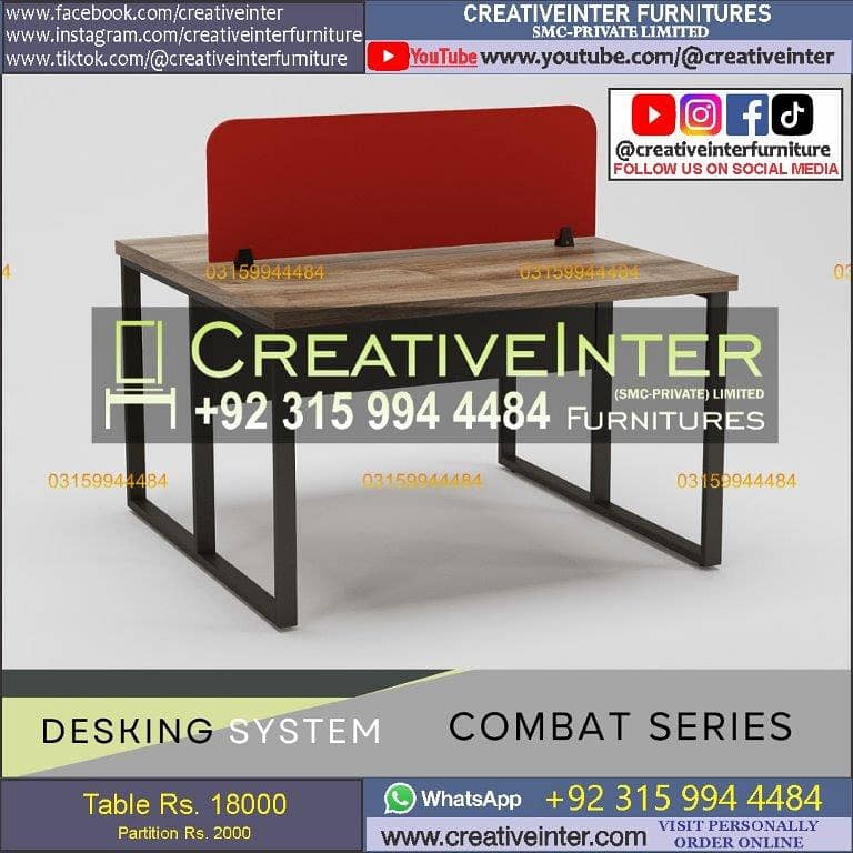 Office Conference Table Meeting Table Reception Desk Workstation chai 15