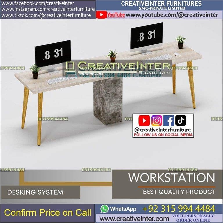 Office Conference Table Meeting Table Reception Desk Workstation chai 18