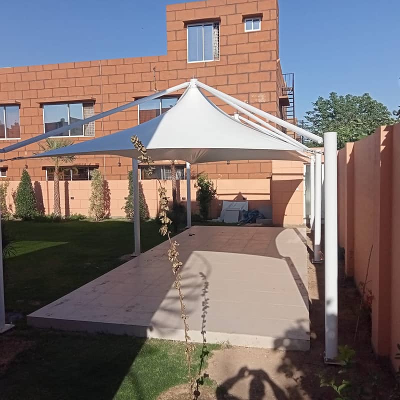 Car Parking shed. | Canopy | Hallshed | warehouse | Wall mounted 4