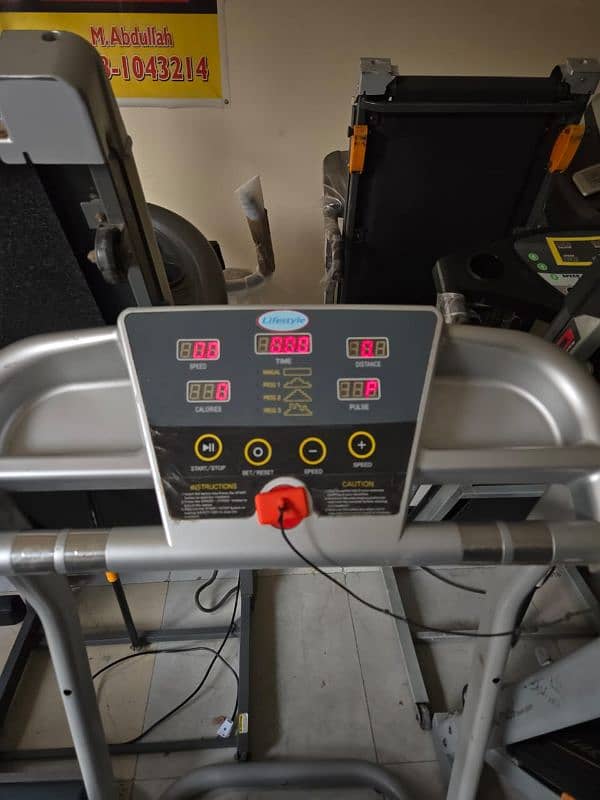 Treadmills(03214639061)/Running Machines/ Ellepticalls/ Gym Cycle 8