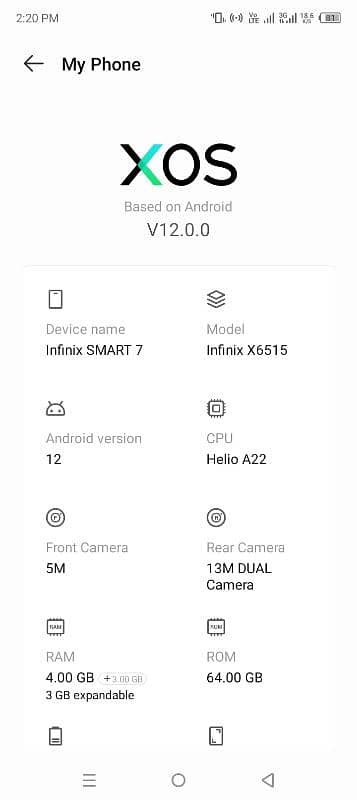 Infinix Smart 7 1