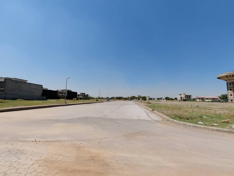 23 Marla Corner Residential plot available on top Height location of Sector F3 Bahria Town Phase 8 1