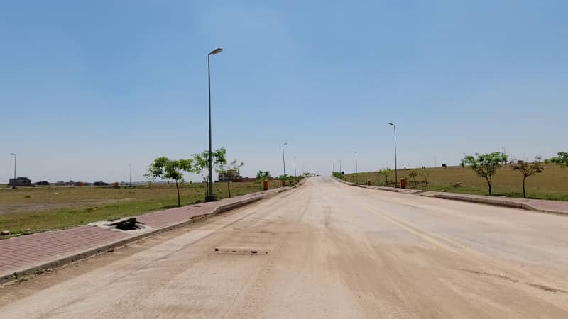 23 Marla Corner Residential plot available on top Height location of Sector F3 Bahria Town Phase 8 2