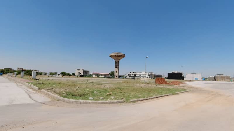 23 Marla Corner Residential plot available on top Height location of Sector F3 Bahria Town Phase 8 10