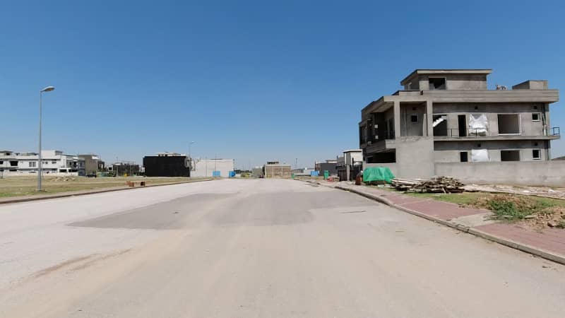 23 Marla Corner Residential plot available on top Height location of Sector F3 Bahria Town Phase 8 11