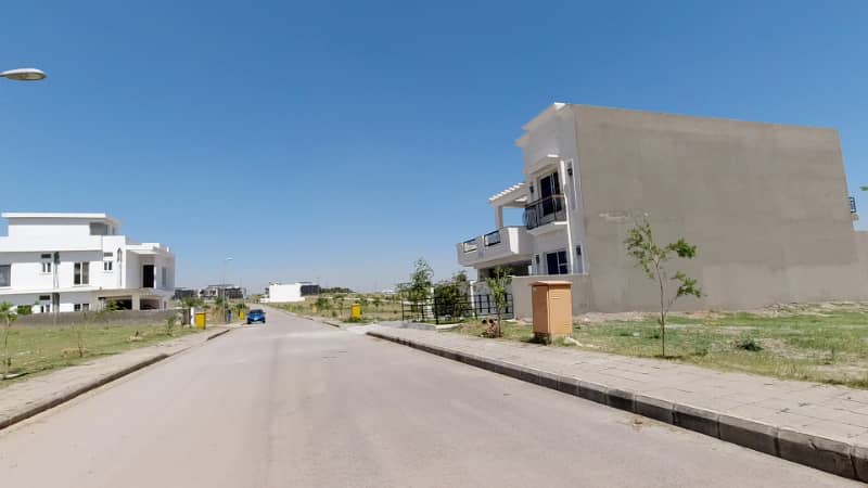 23 Marla Corner Residential plot available on top Height location of Sector F3 Bahria Town Phase 8 13