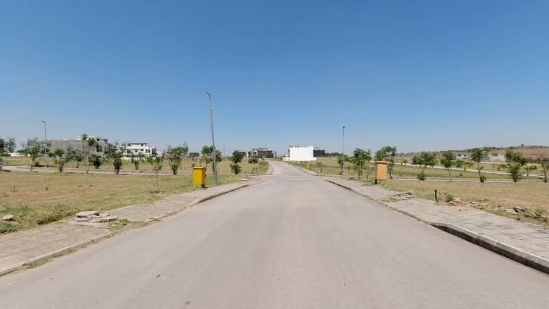 23 Marla Corner Residential plot available on top Height location of Sector F3 Bahria Town Phase 8 14