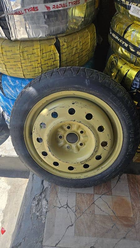Stepney of CHR 2017 Hybrid Model Spare Tyre 10/10 0