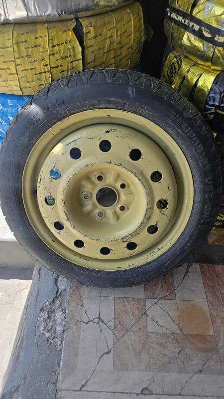 Stepney of CHR 2017 Hybrid Model Spare Tyre 10/10 1