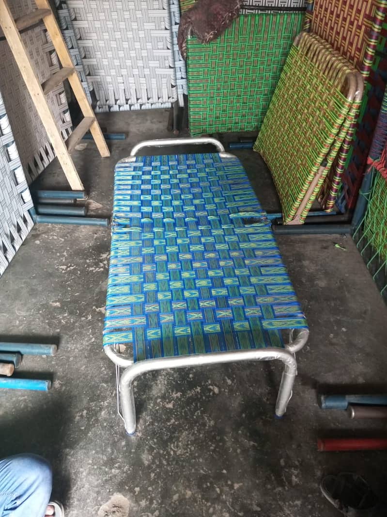Charpai/foldining Charpai/unfolding Charpai/sleeping beds/iron Charpai 0