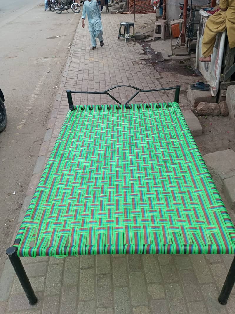 Charpai/foldining Charpai/unfolding Charpai/sleeping beds/iron Charpai 1