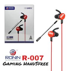 Ronin R-007 Type-c Gaming Handsfree | Dual Microphone Setup | Ergonom