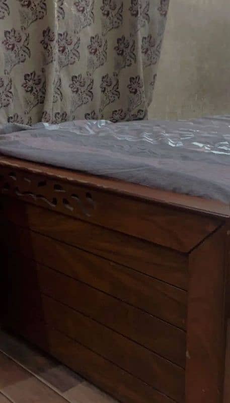 single bed with metres for sale almost new bed 10/10 condition 2