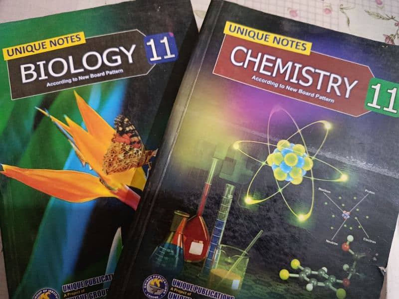 Unique Notes Of Biology & Chemistry For Class 11 (inter part 1) 0
