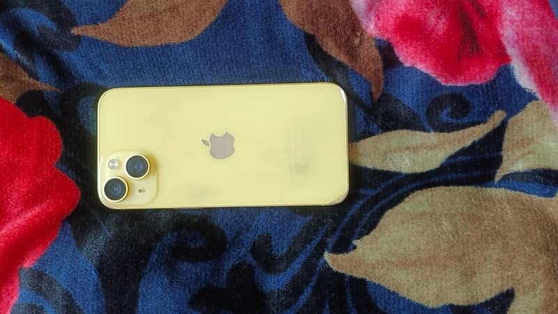 iphone 14 256GB JV/LLA model yellow rare color 8