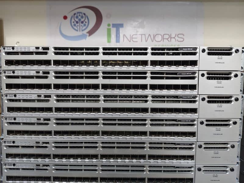 3850-24S-S Cisco Networking Switch 8