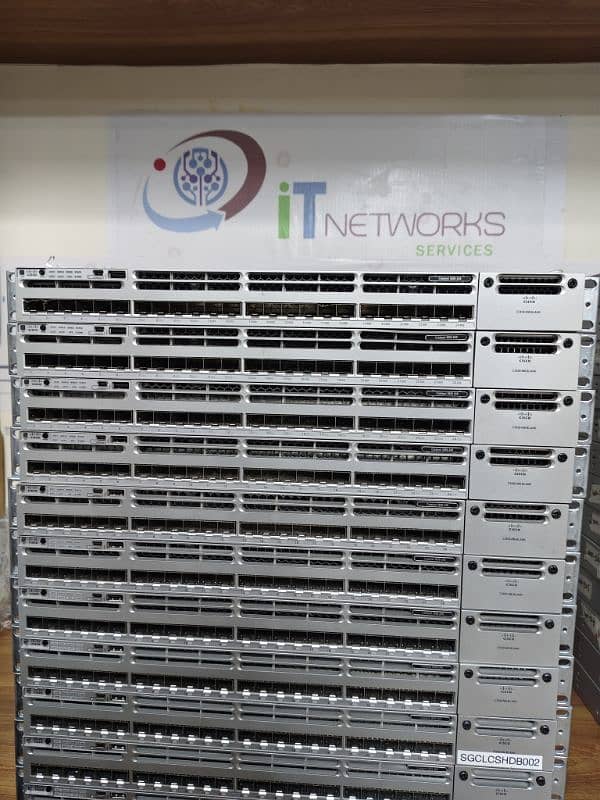 3850-24S-S Cisco Networking Switch 9