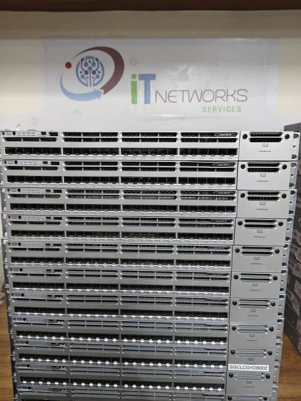 3850-24S-S Cisco Networking Switch 10