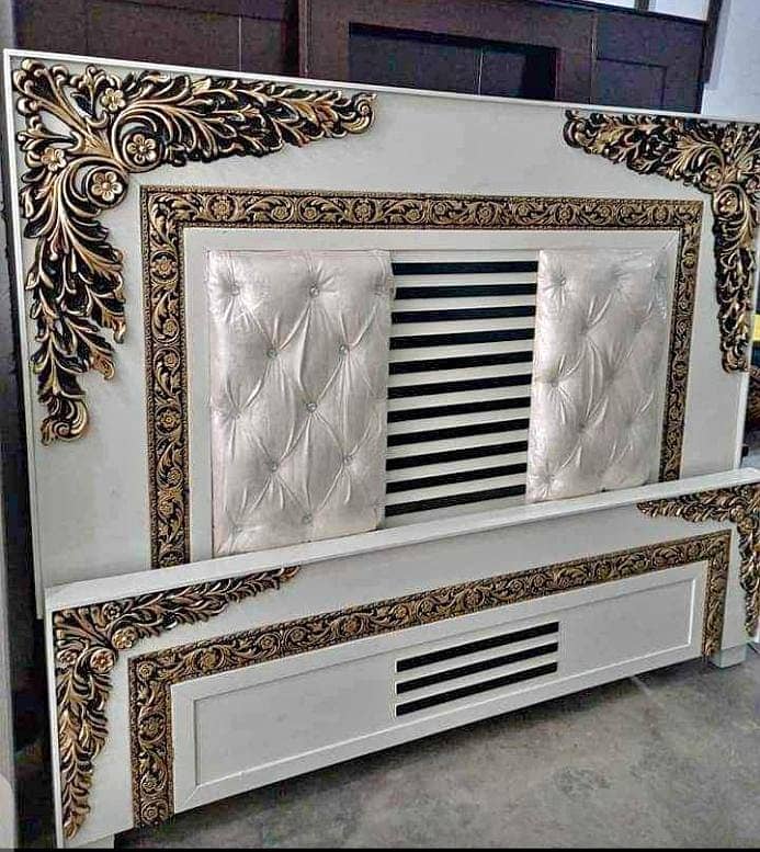 Double bed, King size bed, Dressing table,Bed set,Wooden bed,Furnitur 3