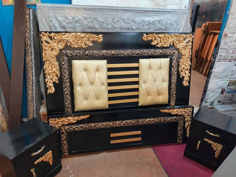 Double bed, King size bed, Dressing table,Bed set,Wooden bed,Furnitur 12