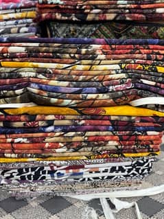 tie and dyes bed sheet