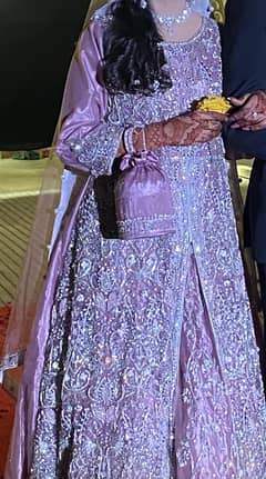 Walima dress 1 day used +968 78281208