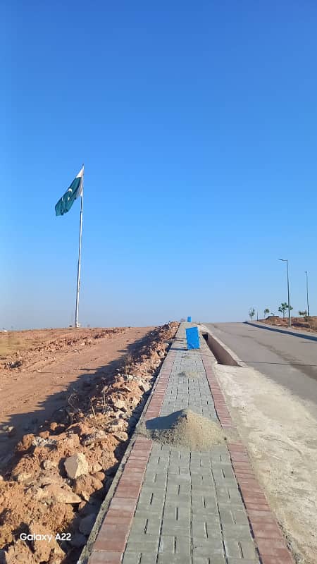 Best Location 1 kanal plot Available For Sale at Main Link Road DHA Phase 4 Islamabad 5