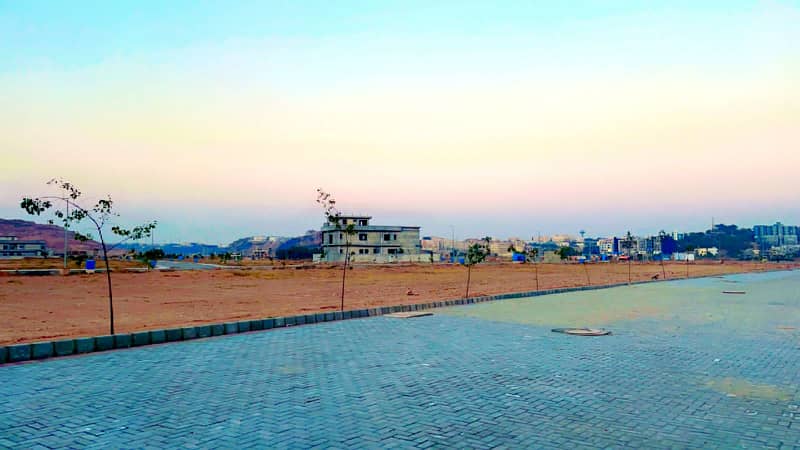 Best Location 1 kanal plot Available For Sale at Main Link Road DHA Phase 4 Islamabad 12