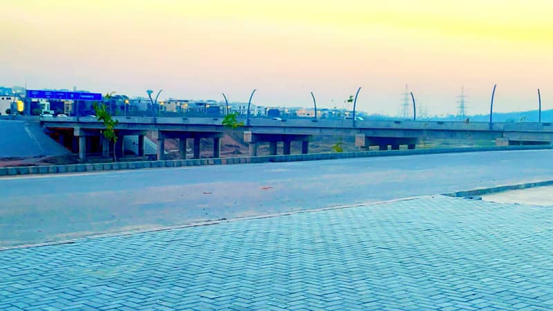 Best Location 1 kanal plot Available For Sale at Main Link Road DHA Phase 4 Islamabad 16
