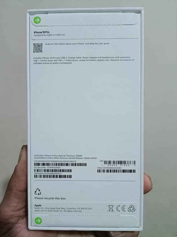 iPhone 16 Pro PTA Approved 1
