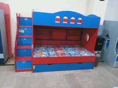 Bunk bed | Kid wooden bunker bed | Double bed | Triple bed 03234921584
