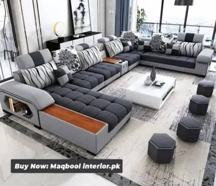 L shape sofa/L shape sofa/corner sofa/8 seater sofa set/puffy sofa 0