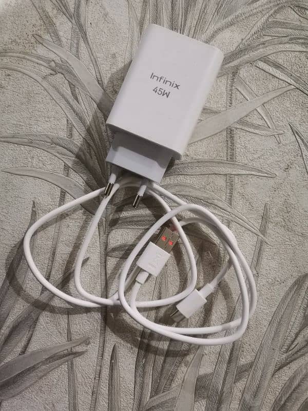 infinix note 30 ka original charger 45w 0
