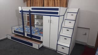 Bunk bed | Kid wooden bunker bed | Double bed | Triple bed 03234921584