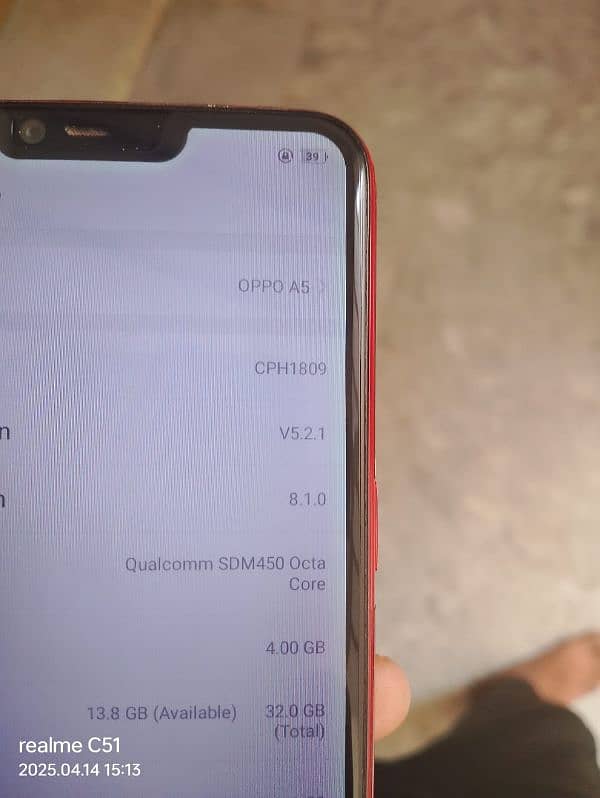 Oppo A5 4 32gb exchange possible only iphone 7