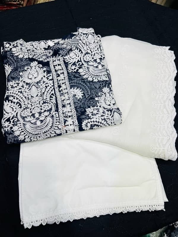two pieces Kurta and dupata 1