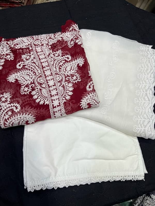 two pieces Kurta and dupata 3
