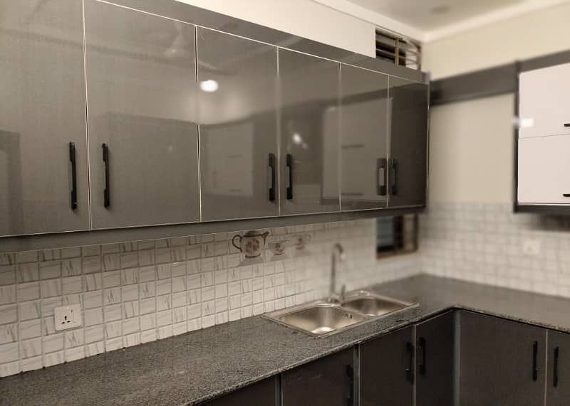 40x80 Marble Flooring Separate Gate Ground Portion Corner House With Servant Quarte Available On Rent In I-8 4