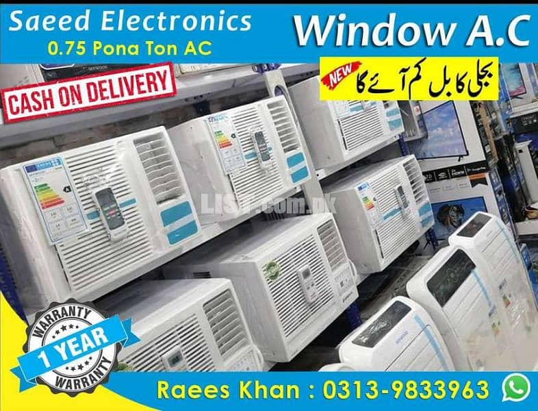 Window AC with low electricity bill INVERTER DC INVERTER WINDOWS AC 1