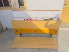 Double Bed in chik board