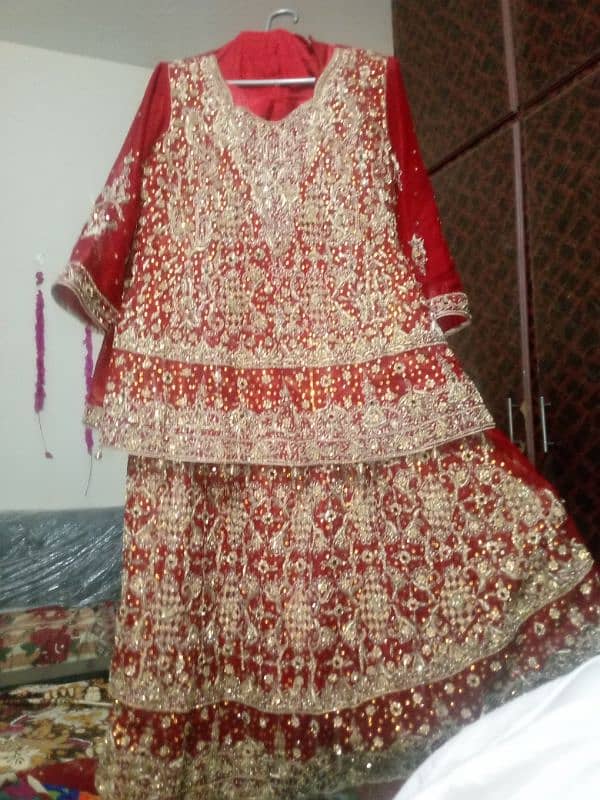 1 Time use 2024 Lehnga work Kundan moti 0