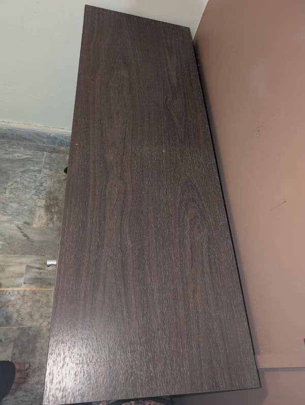 Interwood's console table. 2