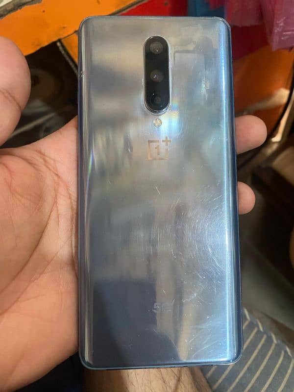 line in display OnePlus 8 5g 0